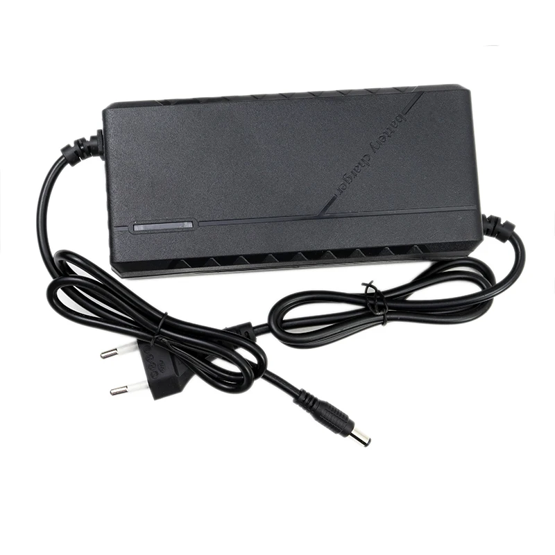 48V and 52V intelligent lithium battery chargers with multi plug connection bundle options