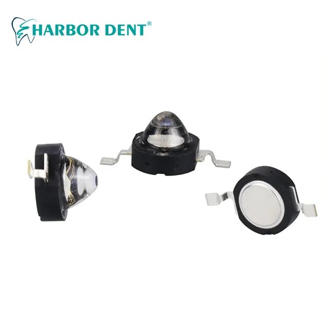 3pcs Dental Lamp Bulb for Light Curing Blue Color 3.5V 5W Led Bulb for Woodpecker for DTE Light Cure Machine Teeth Whitening