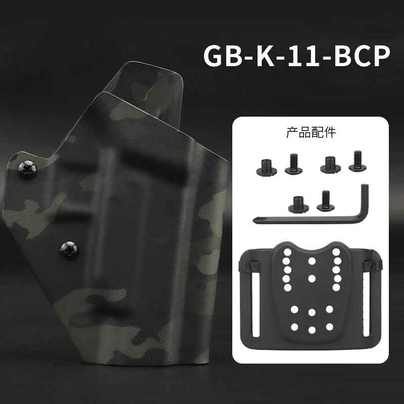 

Чехол для охотничьего пистолета Kydex, легкий женский чехол X400 X300 XC1, подшипник, поясная сумка для пистолета для G17/19/19X/45/43/43X/20/29