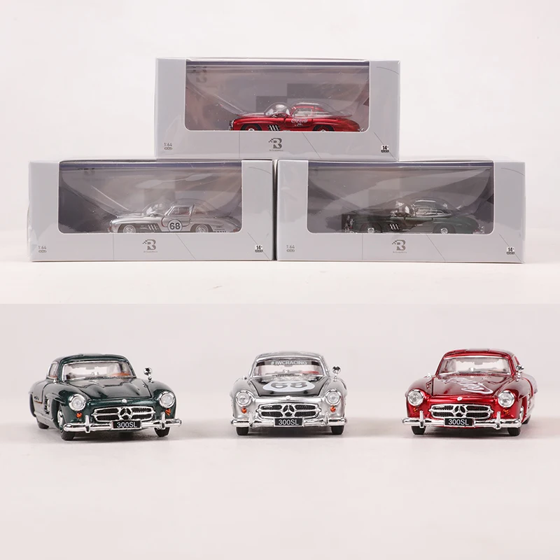 ダイキャスト-男の子用のメルセデスベンツ300slモデルカー,合金