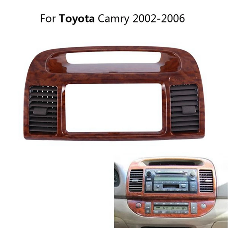 

Car Air Vent Outlet For Toyota Camry 2002-2007 Fascia Auto Stereo Panel Mounting CD DVD Radio Dashboard Replacement Spare Parts