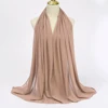 Foulard Hijab en mousseline de soie pour Femme, voile musulman ramadan ,hijab femme musulman,foulard musulmane pour femme, foulard mousseline en Jersey doux de haute qualité hijab islam voile femme musulman,70*180cm