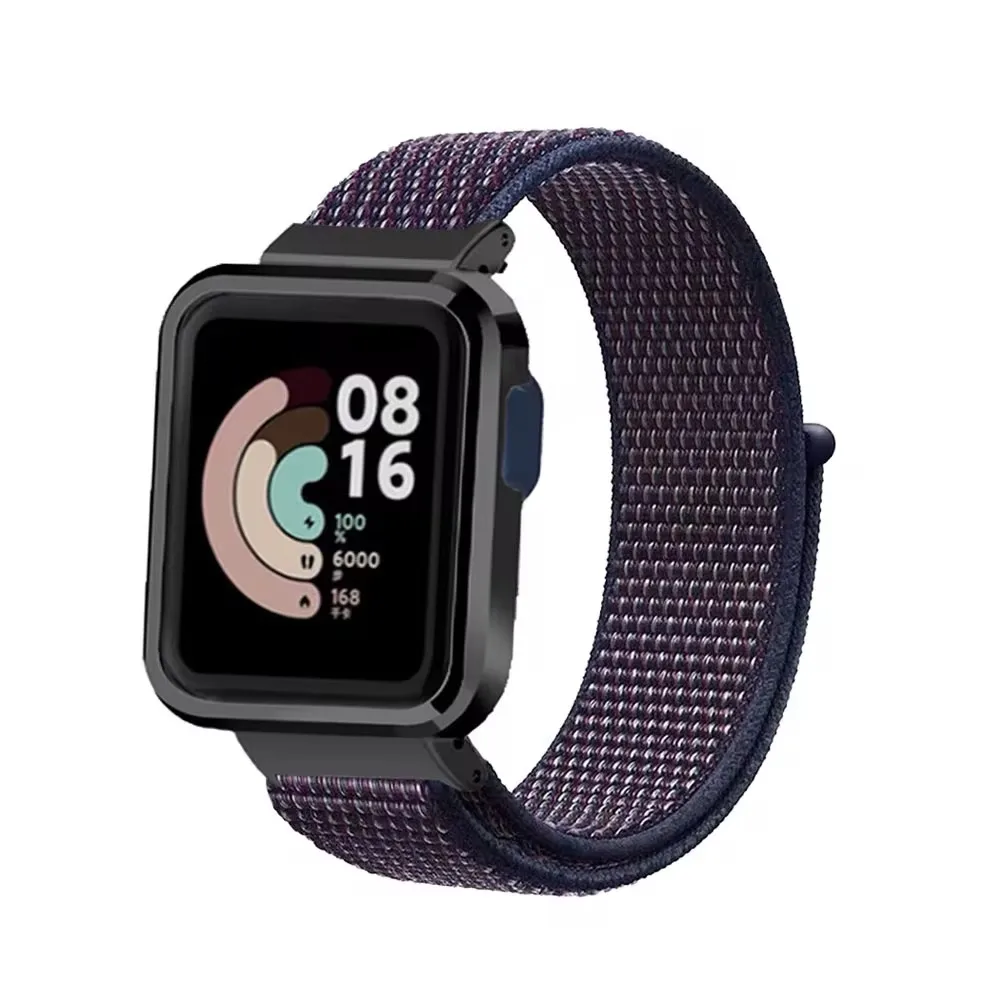 Premium Nylon Strap with Metal Protector Case
