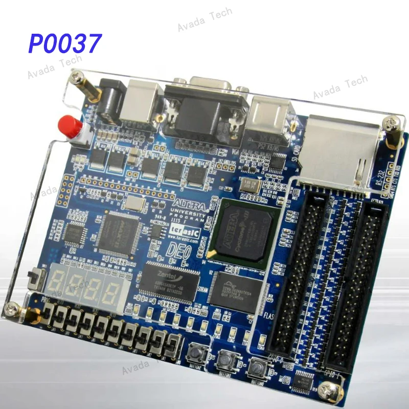 

Программируемый логический инструмент P0037 для разработки ИС DE0 (3C16), циклонный комплект FPGA DEV KIT