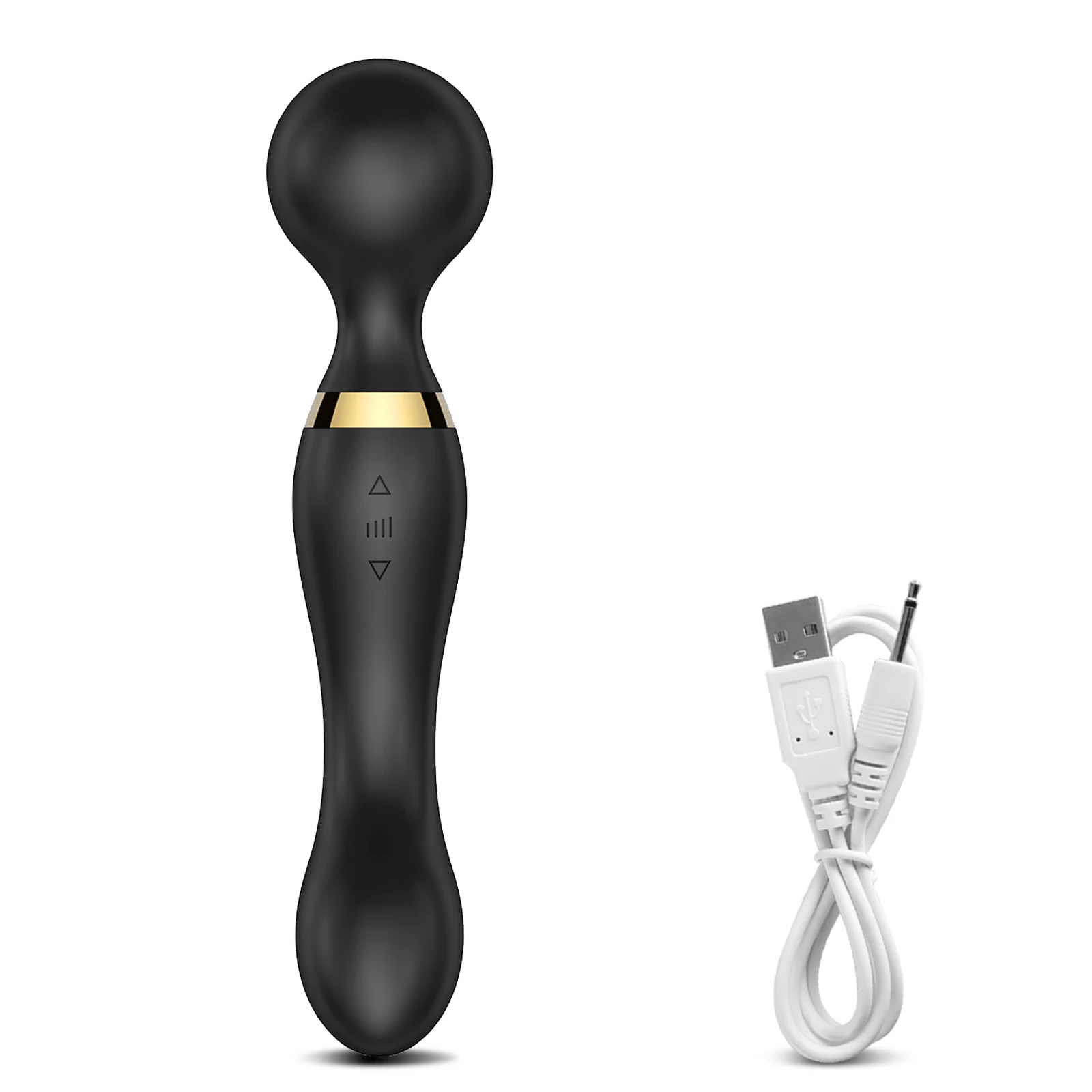 Vibrateur puissant à double tête pour femmes, masseur AV Magic Wand, stimulateur clitoridien et point G, sextoy A_voghion.com