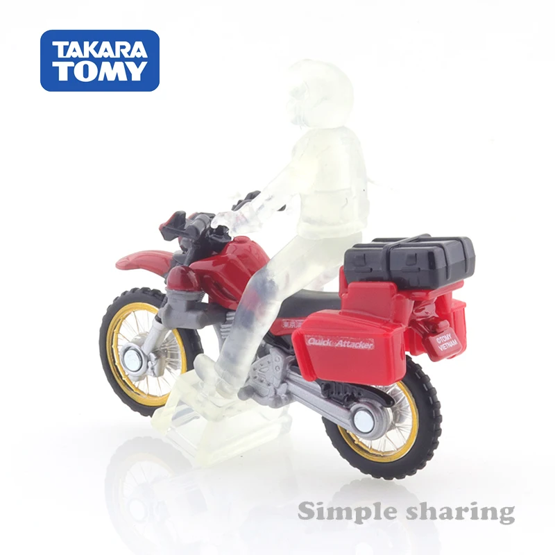 Takara Tomy Tomica No.40 파이어 바이크 퀵 어태커 1:32 합금 장난감, 자동차 다이캐스트 금속 모델