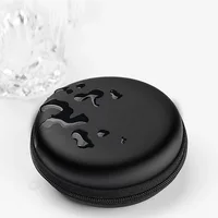 Portable Zipper Earphone Case Bag for Airpod Earpods KZ BA10 AS10 ES4 Charging Cable Accessories Mini Carrying Storage Bag Pouch 3