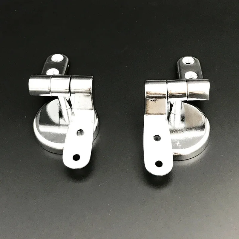 Description Picture 5 of itemBathroom Zinc Alloy Toilet Seat Hinges Toilet Lid Hinge with Screw Fittings Replacement Parts Hardware Accessories