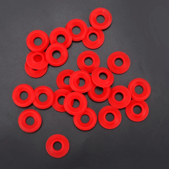 Guarnizioni In Silicone Per Bottiglie Birra - 25 Pezzi, Rosse, Per Home Brewing - Foto 3