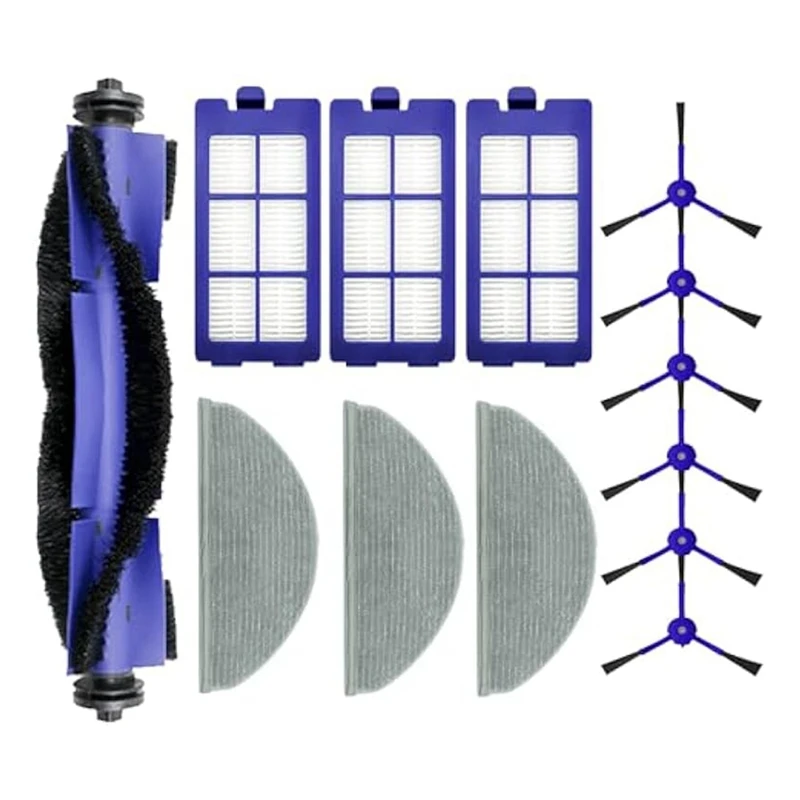 Principal, Mop Acessórios, Apto para Eufy Robovac X8, X8 Híbrido, X8 Pro