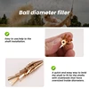 20Pcs Golf Octopus Shims Golf Brass Adapter Spacer Shims For Golf Shafts Shim Adapter Golfing Club Shafts Accessories 4