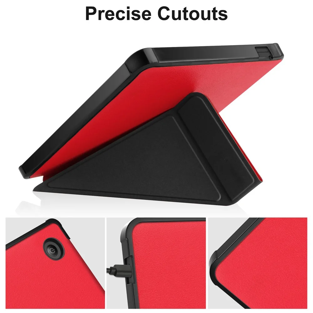 Capa Protetora para Kobo Libra N418 Polegadas Estojo de Couro pu Premium Origami Mangas Protetoras - Imagem 5