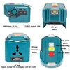 110V-220V Outdoor Portable Battery Inverter 200W AC 120-220V Modified Sine Wave Power Adapter for Makita/Devi/Miwachi Battery 2