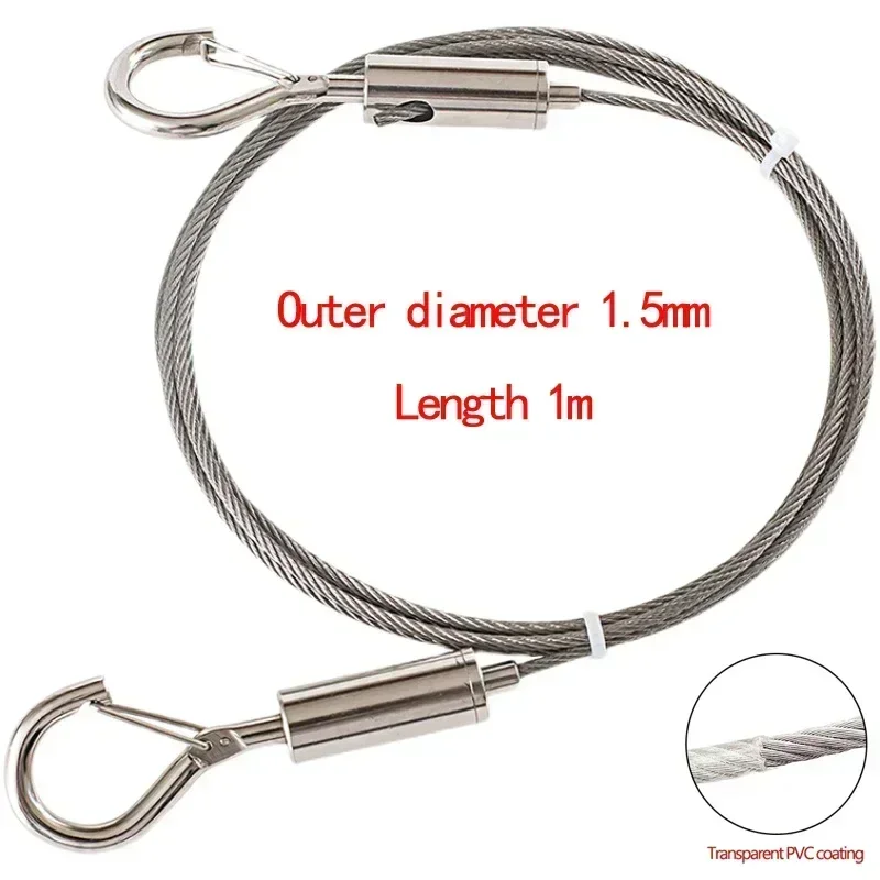 Corde à Linge Murale De 5 M, Fil De Rideau En Acier Inoxydable, Câble De Rideau, Pour Rideau, Fil De Tension, Rideaux De Douche | Leroy Merlin