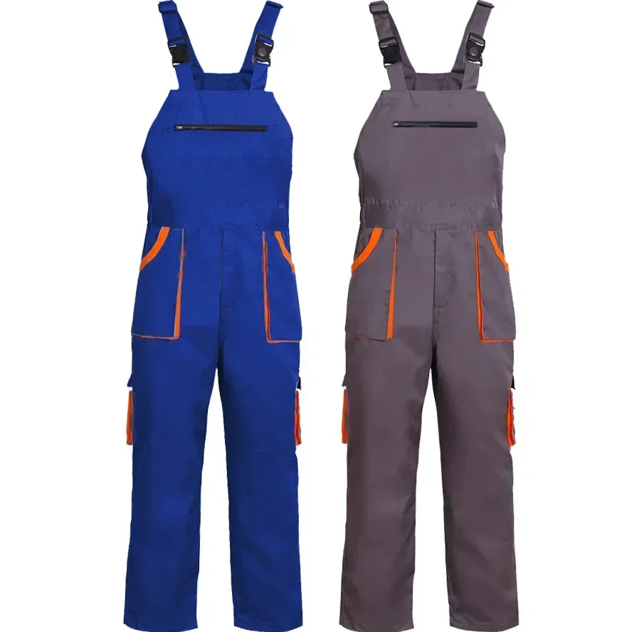 

Cargo Size Work Clothing Multi Pants Strap Uniform Romper Protective Overalls Bib Pocket Coveralls Plus Jumpsuit Mens Sleeveless