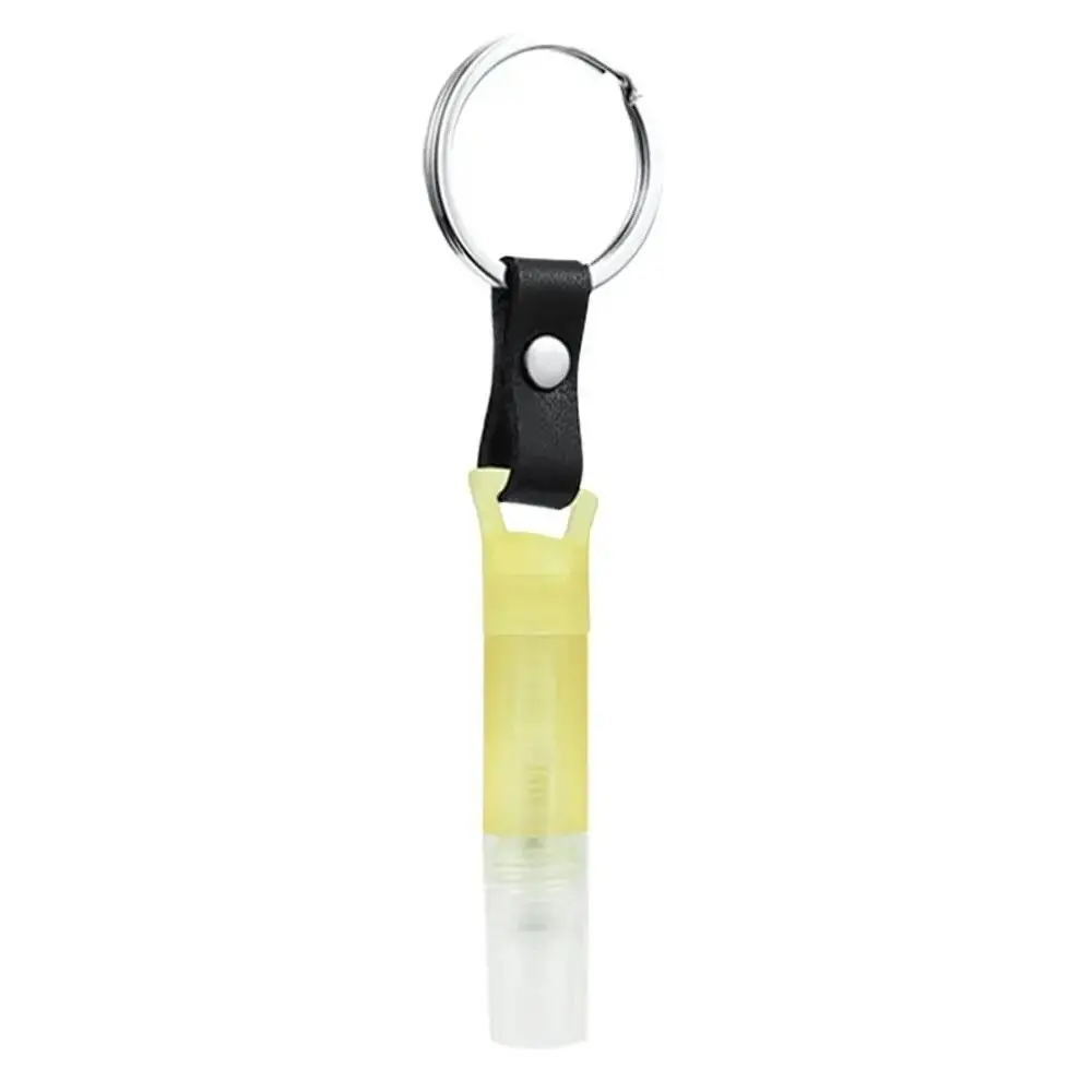 Creative New Press Elevator Bottle With Keychain Pen Shaped Spray Bottle No Touch Portable Empty Bottle Men And Women