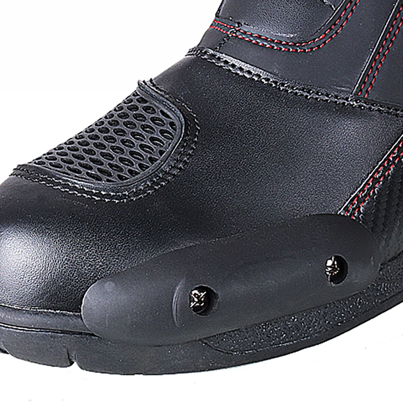 Motorcycle boots AMU XBT06 Motorcycle Long boots BLACK PROTECTIVE RIDING BOOTS