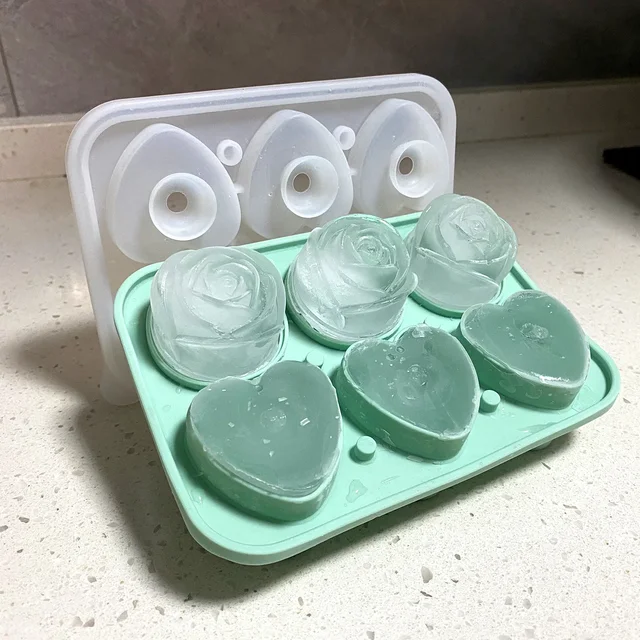 음료에 상쾌함과 낭만을 더하는 다목적 아이스 큐브 트레이