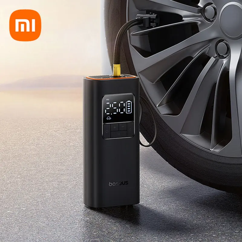 Xiaomi Youpin Wireless Car Air Pump Compressore D'Aria Portatile Per Auto Moto Bicicletta Gonfiatore Elettrico Per Pneumatici Display Digitale