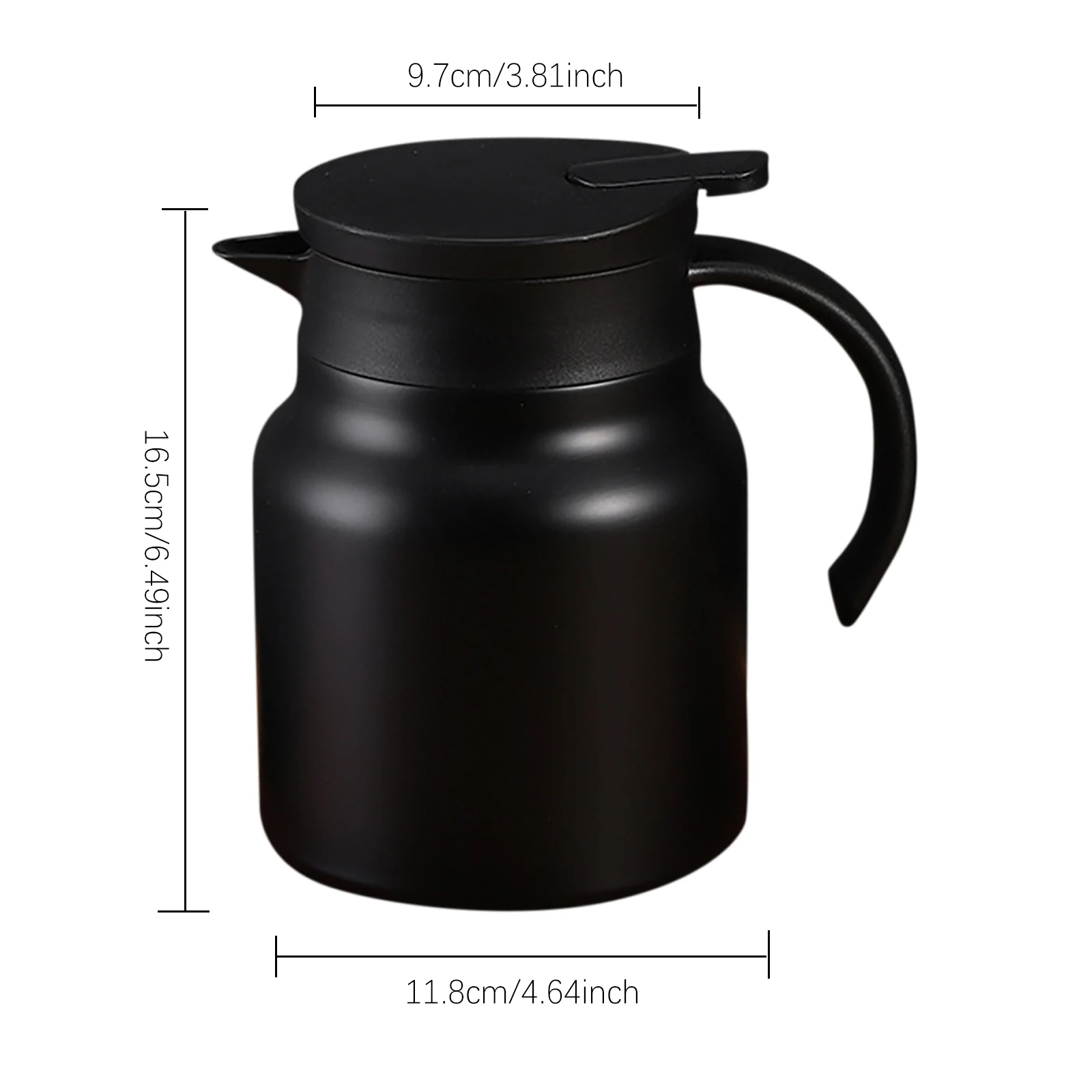 Vacuum Flask Tea Pot Marine Grade Stainless Steel 1000Ml
