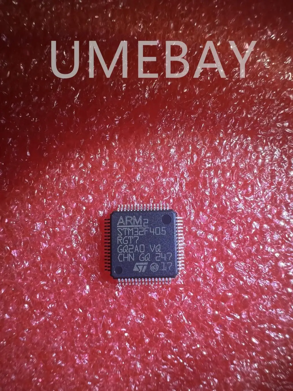 

Микроконтроллер STM32F405RGT7 LQFP64, 1 шт.