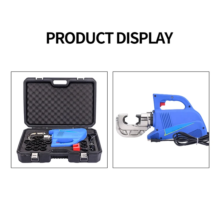 Electric Hydraulic Cable Crimping Tool DM-300 16-300mm² 75KN 21V 2.0Ah Rechargea