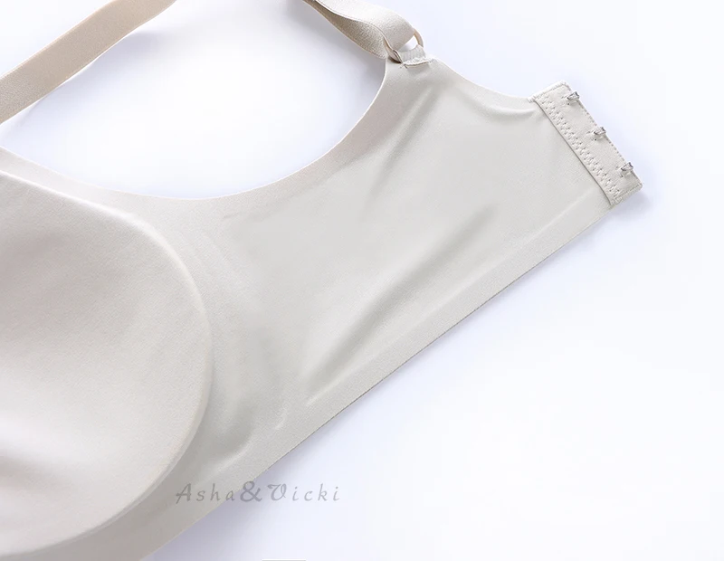 Soft Support Strips Skin-friendly Underwear Comfortable Close-Fitting No Steel Ring Gathered Up Beautiful Back Latex Cup Bra