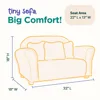 Plush Childrens Sofa with Accent Pillows, Sofa for Kids Room, Kids Sofa, Toddler Sofa with Three Fluffy Pillows 2