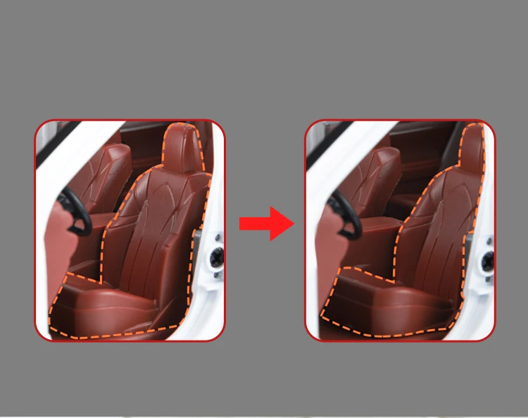 Toyota Highlander SUV 2023 1:24 Ölçekli Model Araba