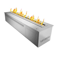 Bio Kamin Electric Smart Ethanol Burner Indoor Alcohol Fire 30 Inch Automatic Bioethanol Fireplace Remote 1