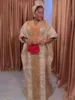 Abayas For Women Dubai Luxury Sequin African Muslim Fashion Evening Party Dresses Kaftan Boubou Robe Djellaba Femme 2025