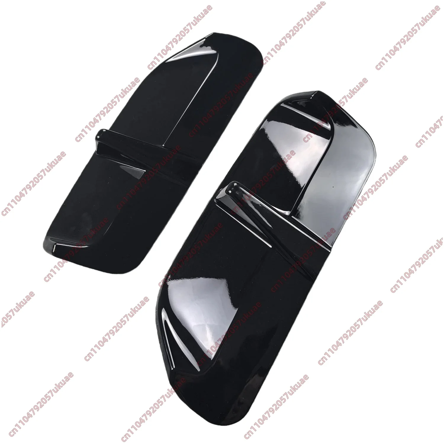 BMW X1 iX1 U11 M 스포츠 2023-2025용 글로스 블랙 M 퍼포먼스 리어 범퍼 디퓨저 발란스 리어 스플리터 립 카나드 가드 트림