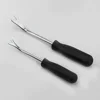 1PC disassembly tool durable, labor-saving, anti slip panel maintenance screwdriver pry bar black+silver convenient dashboard 1