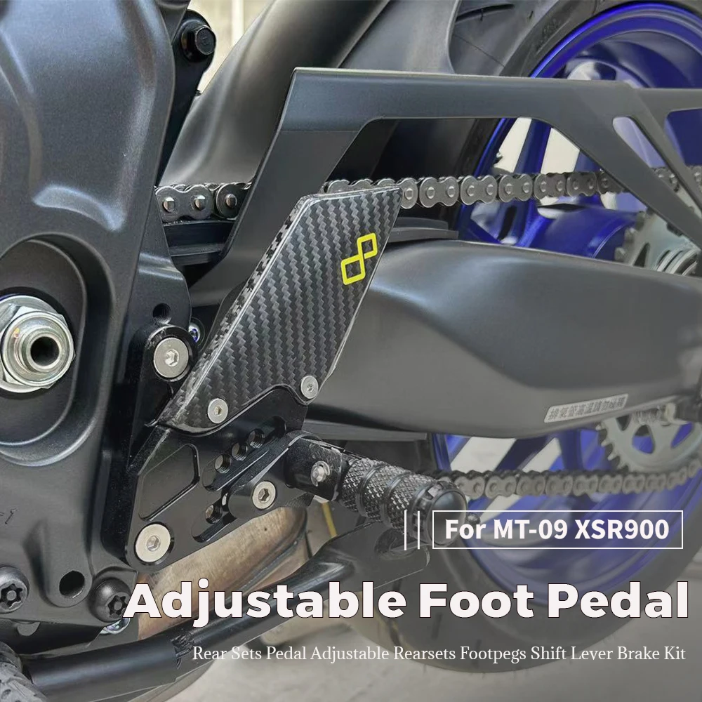 MKForYAMAHAMT09MT0920212023RearSetsHeightenPedalAdjustable