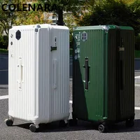 Valise à roulettes COLENARA grande capacité, épaisse, pour étudiants, hommes et femmes, avec cinq roues et amortisseurs 2