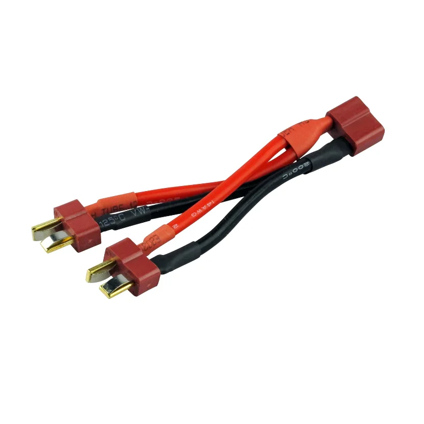 Deans EC3 EC5 JST XT60 TRX XT90S MPX Tamiya Serieller Parallelbatterie-Adapter-Anschluss mit 20/12/10awg-Drahtkabel für RC-Hobby – Detail 18