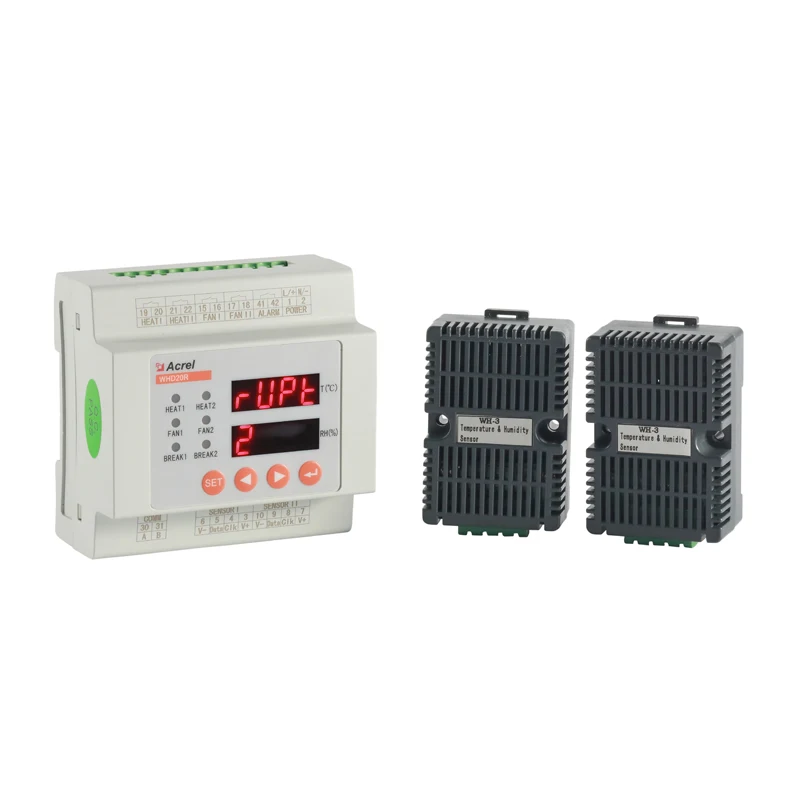 

FOR Power Monitoring Protection Smart Din Rail Temperature and Humidity Controller with Sensors WHD20R-11