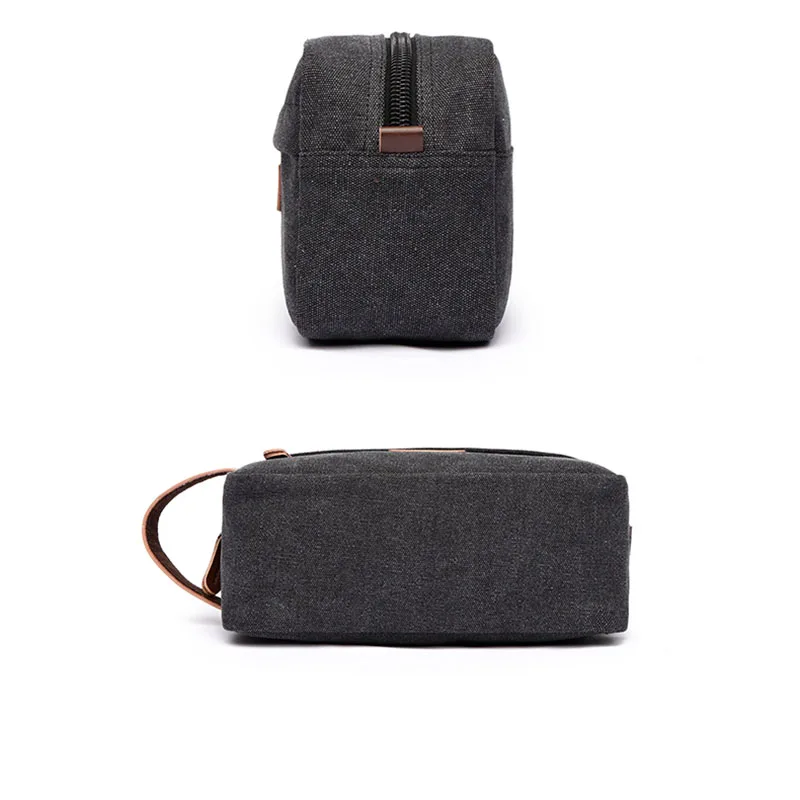 Men Canvas Travel Toiletry Bag Women Cosmetic Makeup Beauty Necessaries Bag Waterproof Dopp Kit Shaving Organizer makeup organizer washing supplies storage bag cosmetic bag storage bag cosmetic storage bag toiletry bag makeup bag cosmetic case product storage bag
