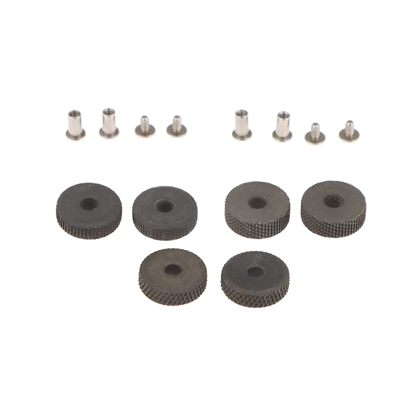 2set 4pcs Rivets Kerosene  Universal Silver Removable Screw Nut Rivet Steel Wheel Set For Zippo Gasoline  Repair DIY Part