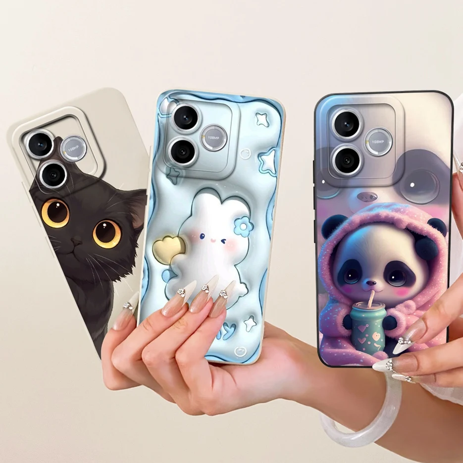 Cute Funny Cartoon Shockproof Soft Silicone Case