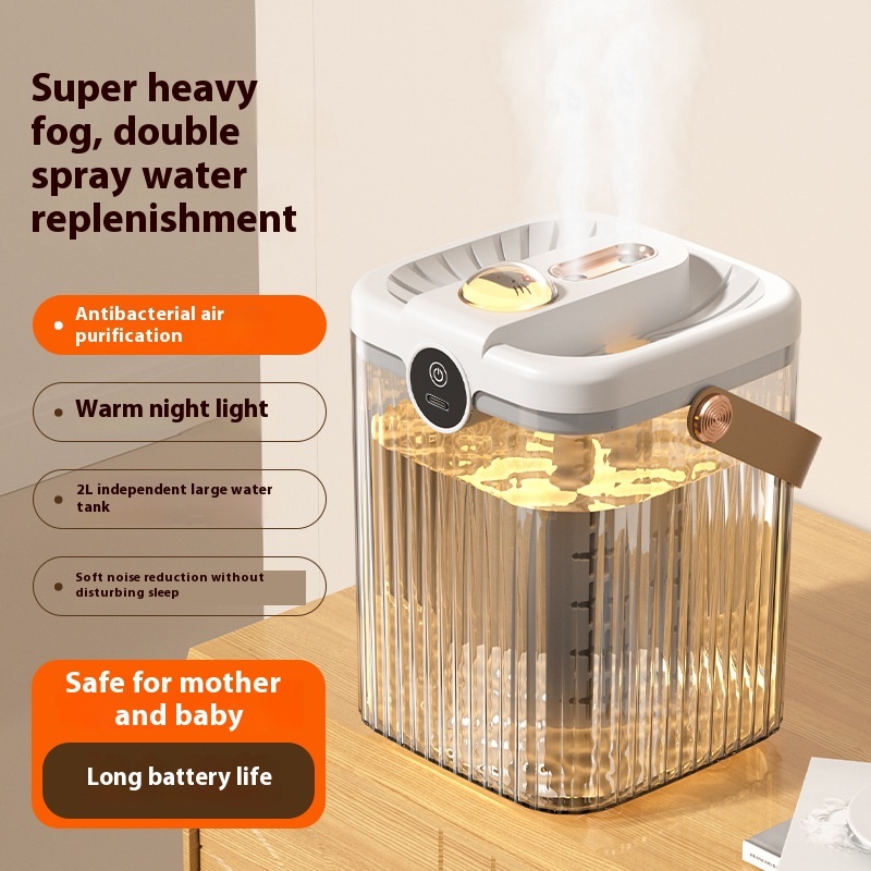 Extra Large Spray Volume Bedroom Office Desktop Mini Humidifier Small Sprayer