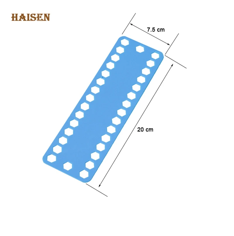 Solid Color Plastic Winding Board Tools 36 Hexagonal Holes Thread Coiling Plate Sewing DIY Cross Stitch Embroidery Accessories