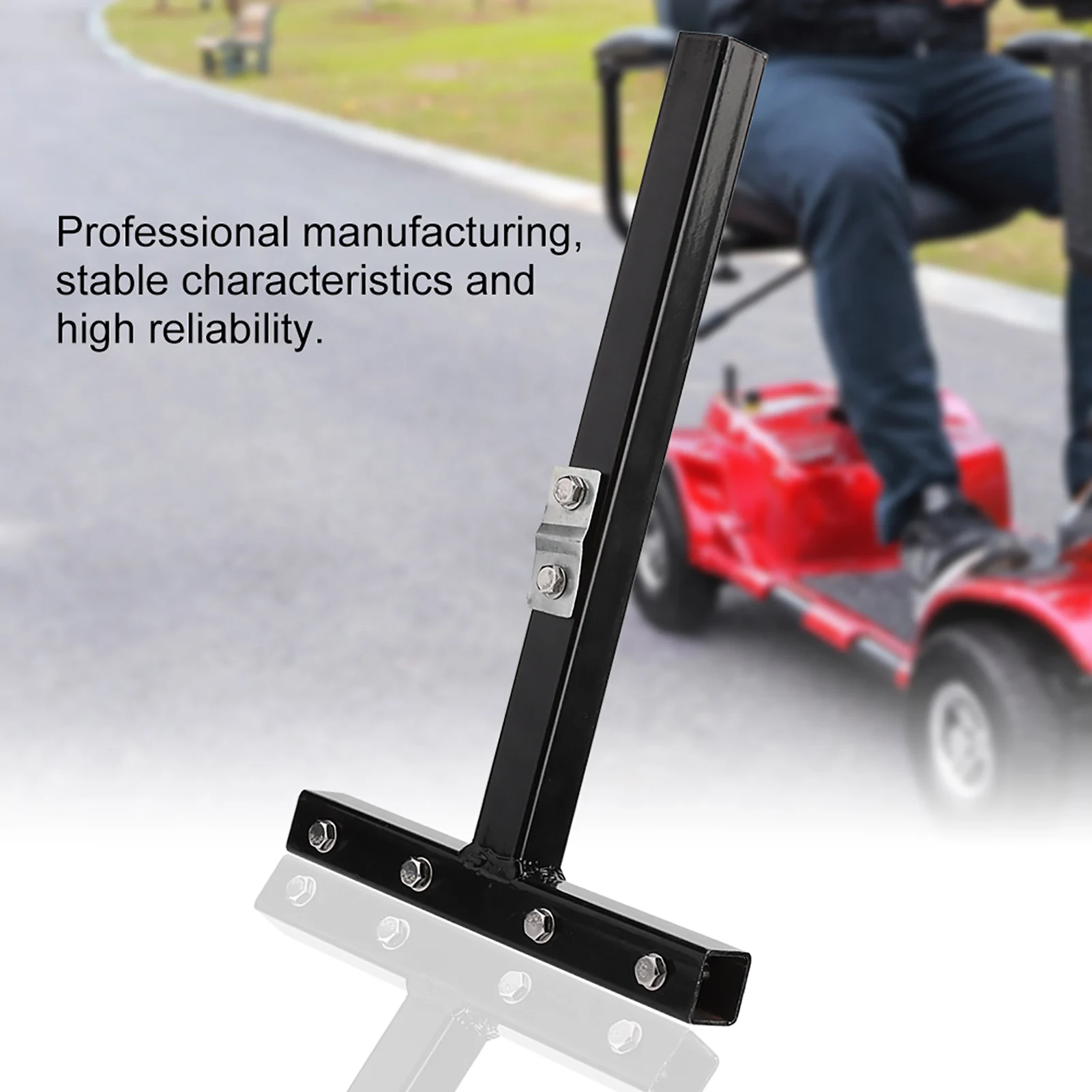 Iron Bracket for Mobility Scooter Rear Basket Mounted Bracket Modification Accessory Replacement NO Basket for Elderly/ Disabled 2
