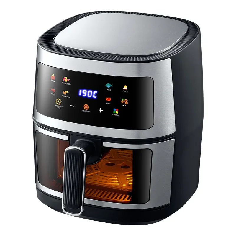 110V-220V/8L multi-functional intelligent air fryer Large capacity electric oven for household use 4