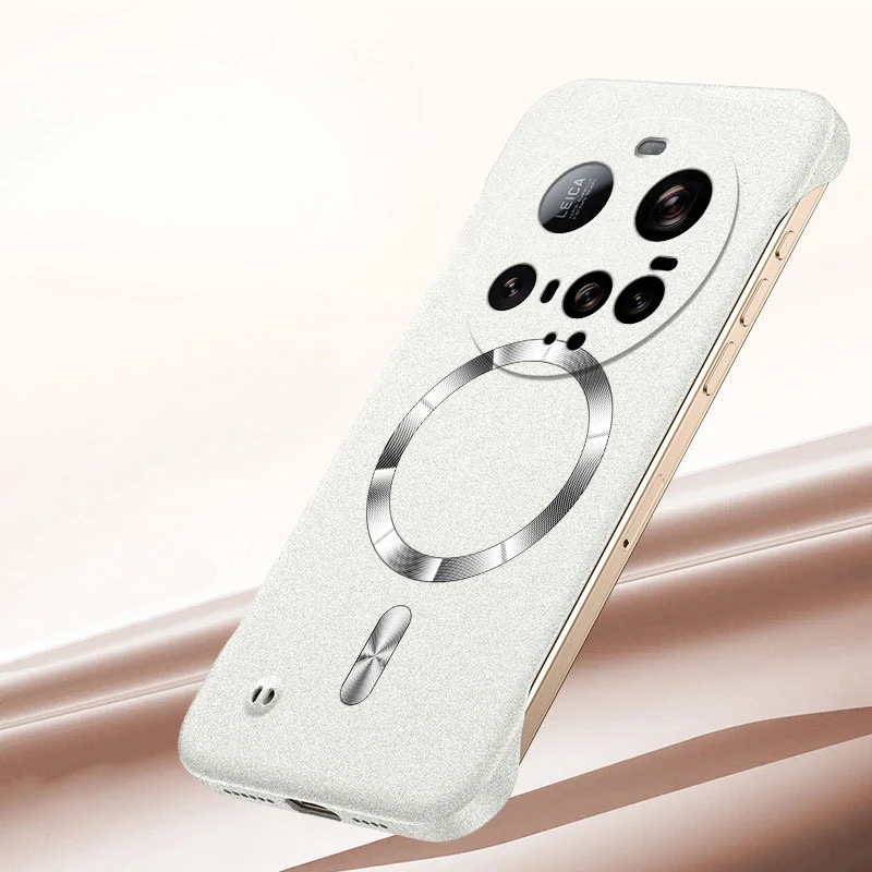 Magsafe Sandstone Frameless Ultra-Thin Magnetic Shockproof Case