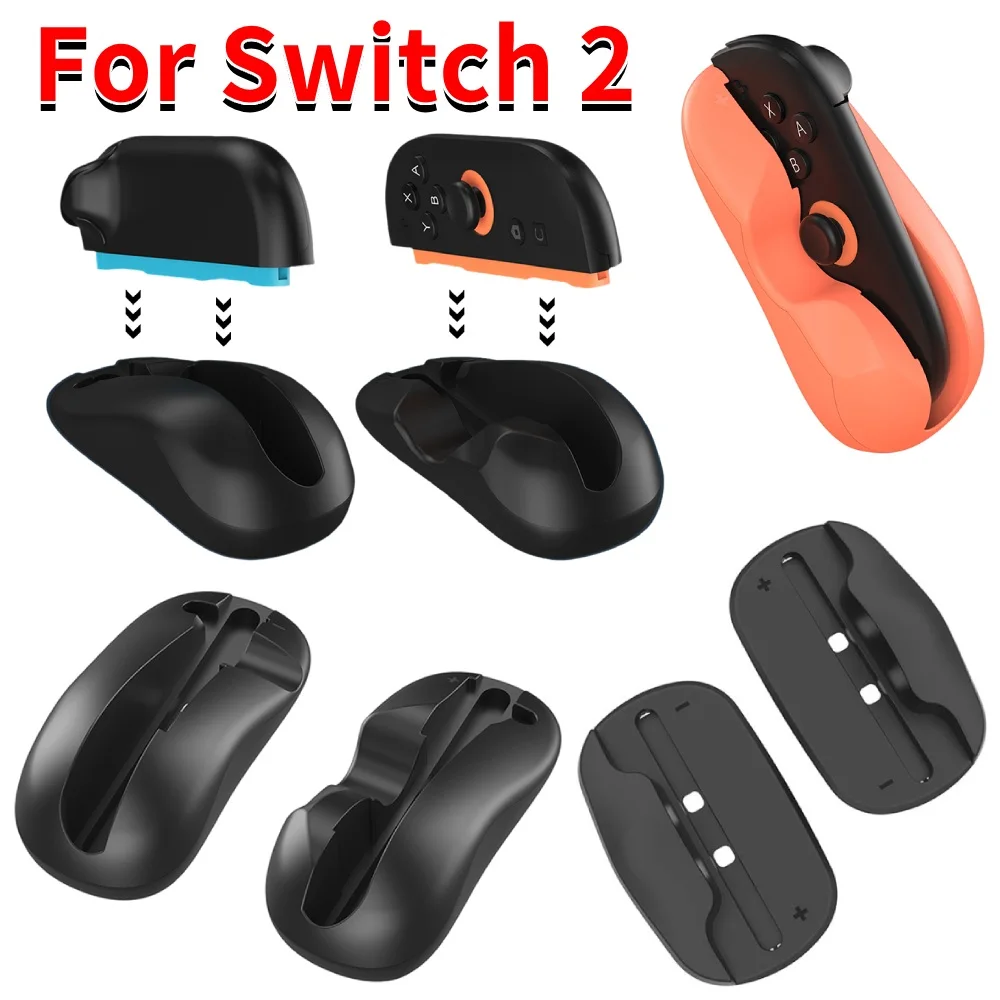 2PCS Left+Right Controller Bracket Stand Holder Ergonomic Handle Stand Holder Game Handle Case for Nintendo for Switch 2 Joy-Con