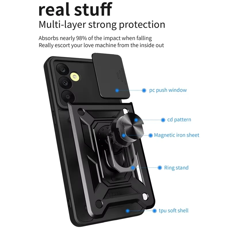 Slide Camera Protector Armor Hard Case Cover