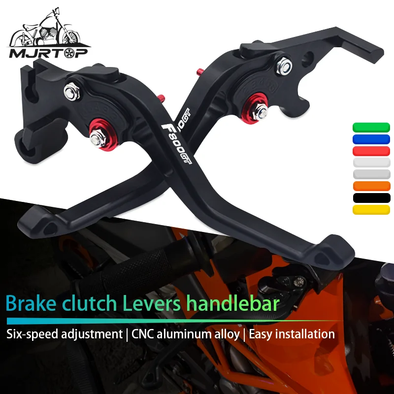 

Motorcycle Accessories Master Cylinder Brake Clutch Levers Short Adjustable Brakes Handle For BMW F800GT F800ST F 800GT 800ST