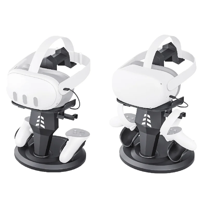 VR Glasses Charging Station Storable Gamepad VR Device Accessories Desktop Display Stand For Quest2/Quest3