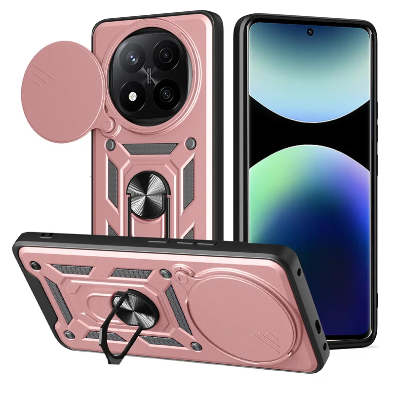 Magnetic Slide Camera Lens Protector Case